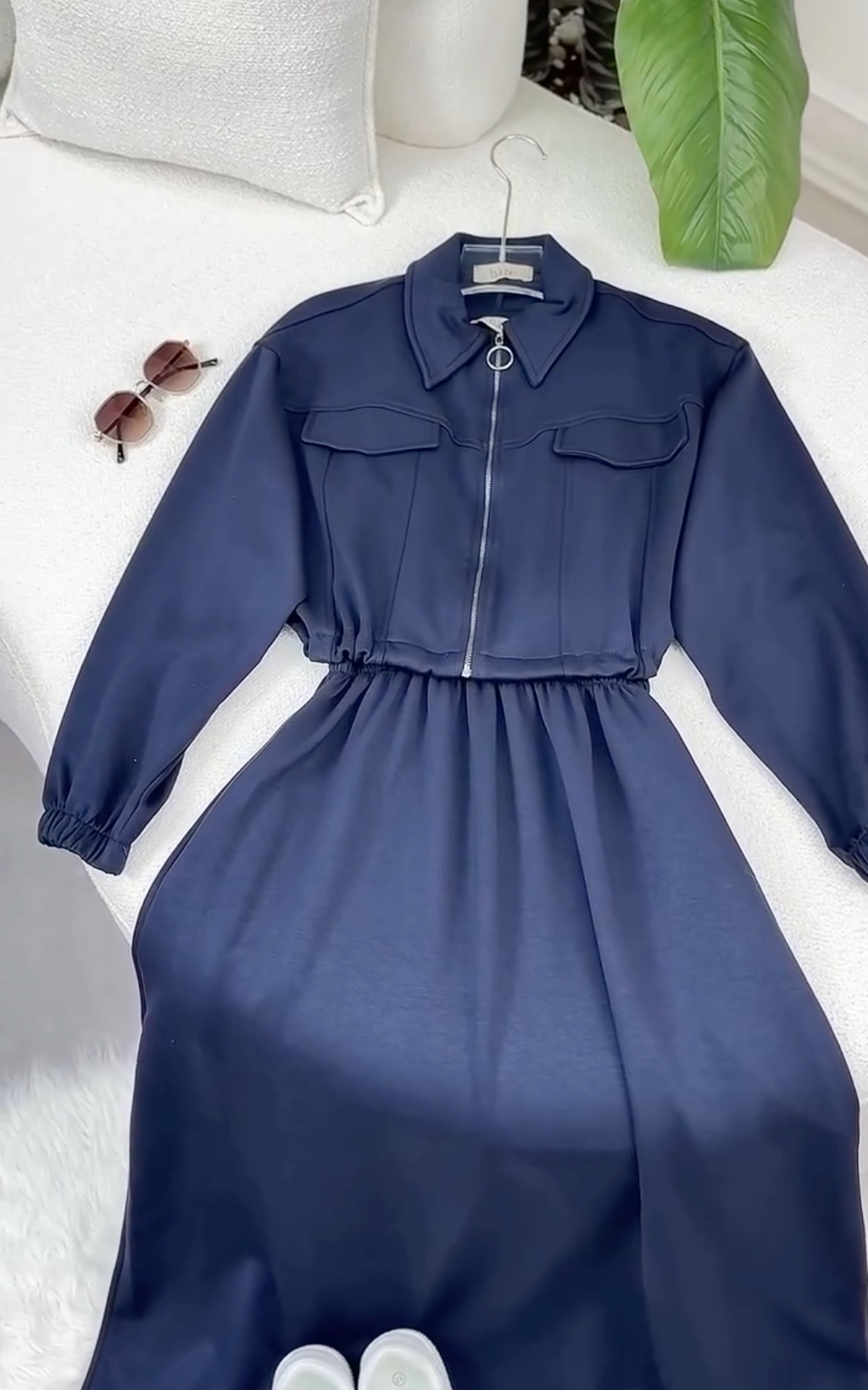 Sharjeena Winter Jacket Maxi 2-PC