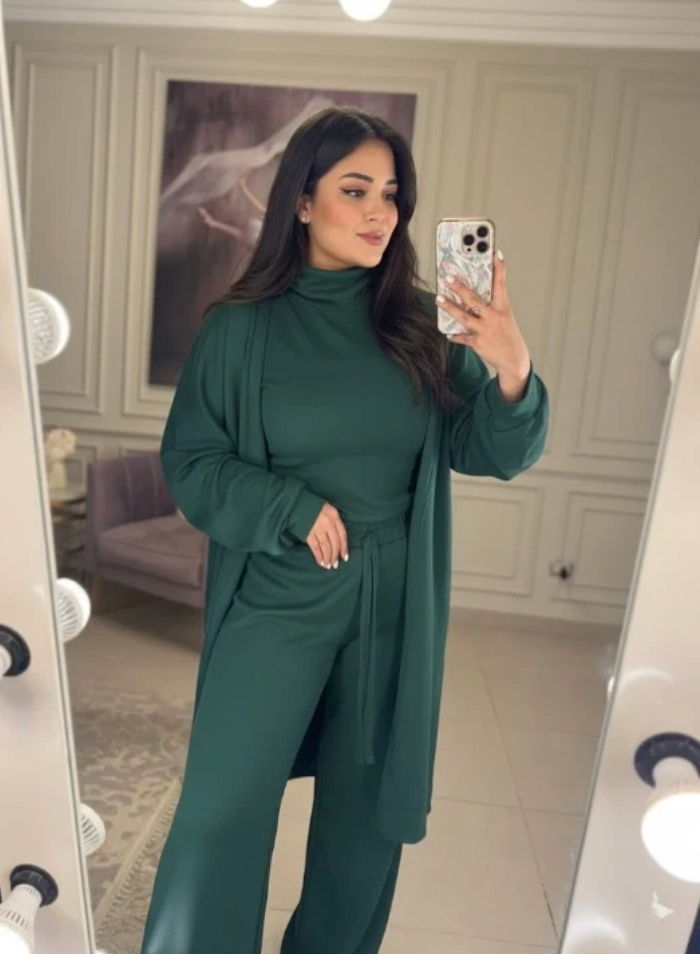 Winter Glam 3-Piece Fleece Outfit