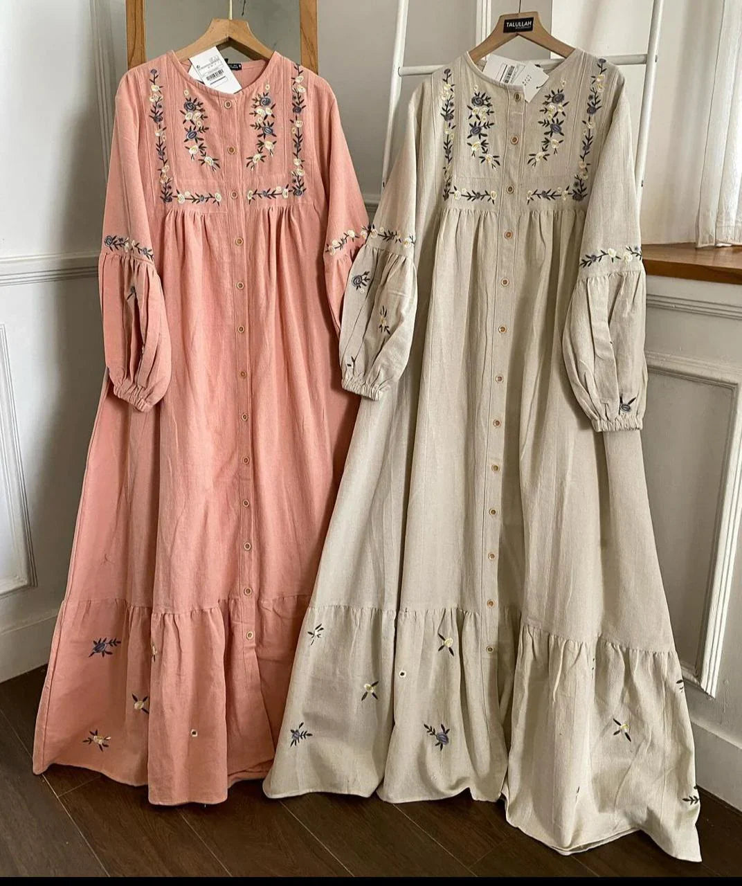 Gulab Embroiderd Stitched Frock