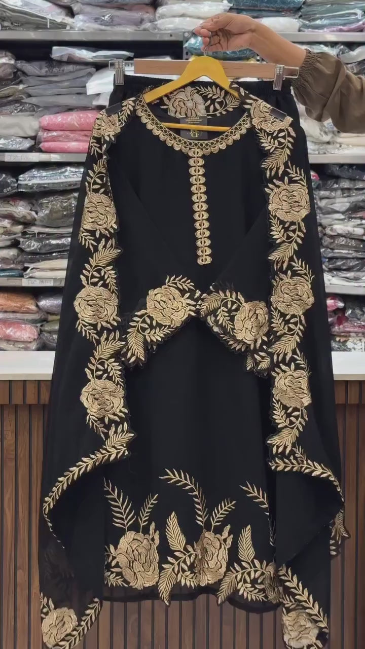 Gloria Three Piece Stitch Dress